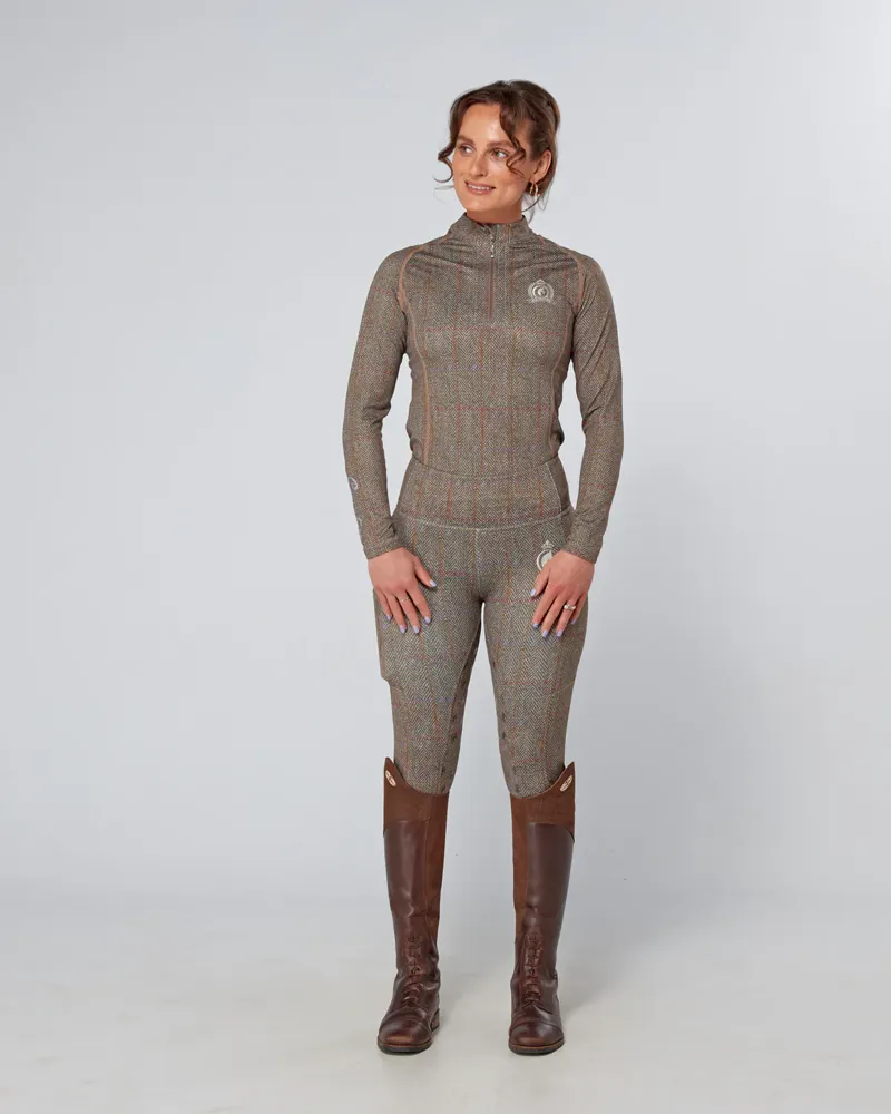 Eqcouture Original Tweed Long Sleeve Baselayer-1