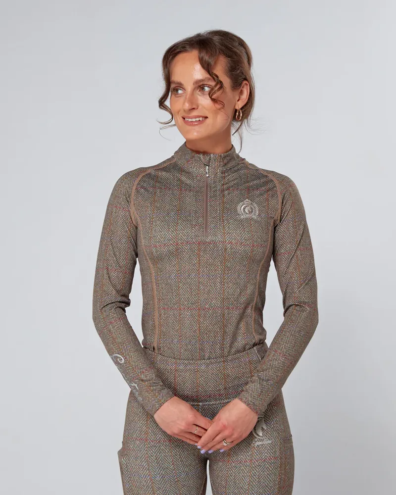 Eqcouture Original Tweed Long Sleeve Baselayer