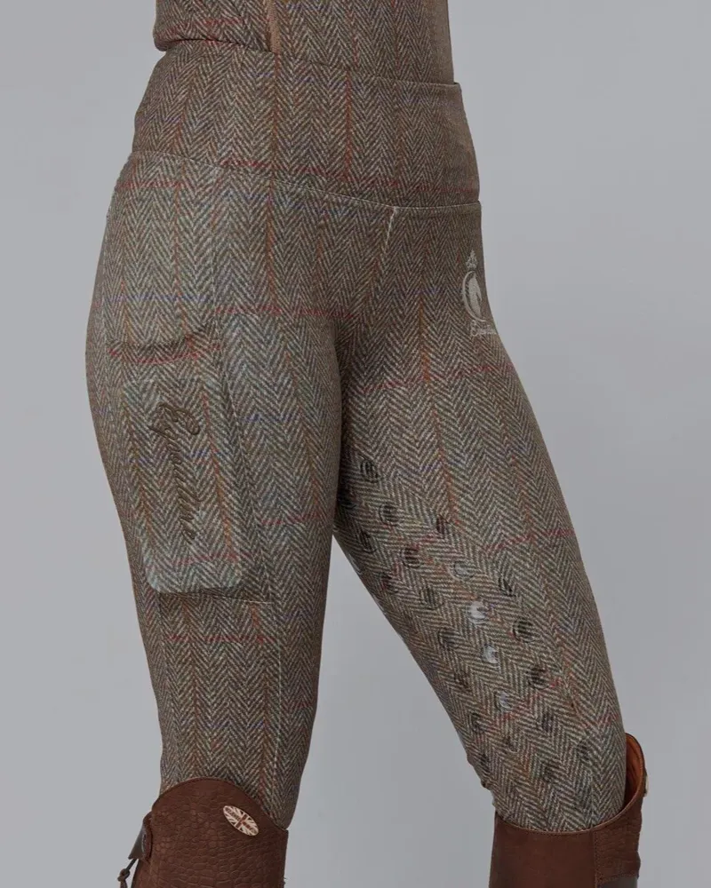 Eqcouture Original Tweed Full Grip Leggings