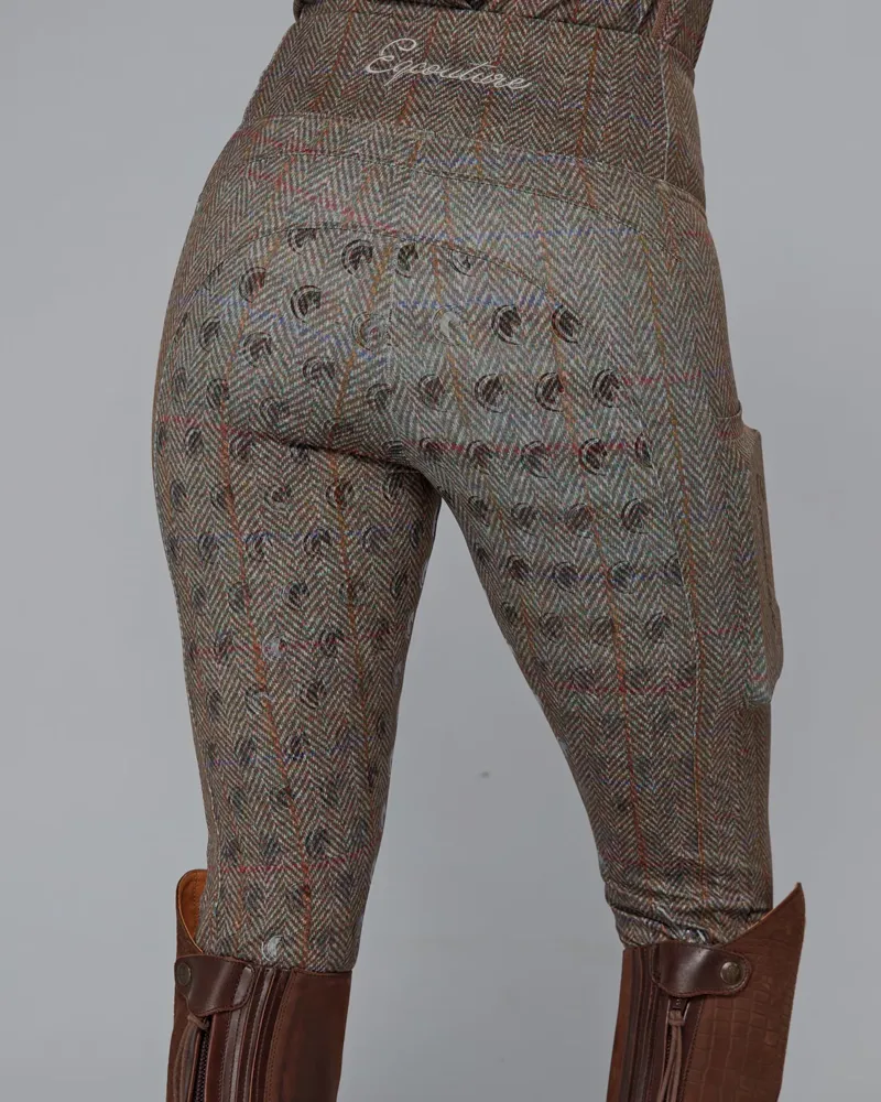 Eqcouture Original Tweed Full Grip Leggings-1