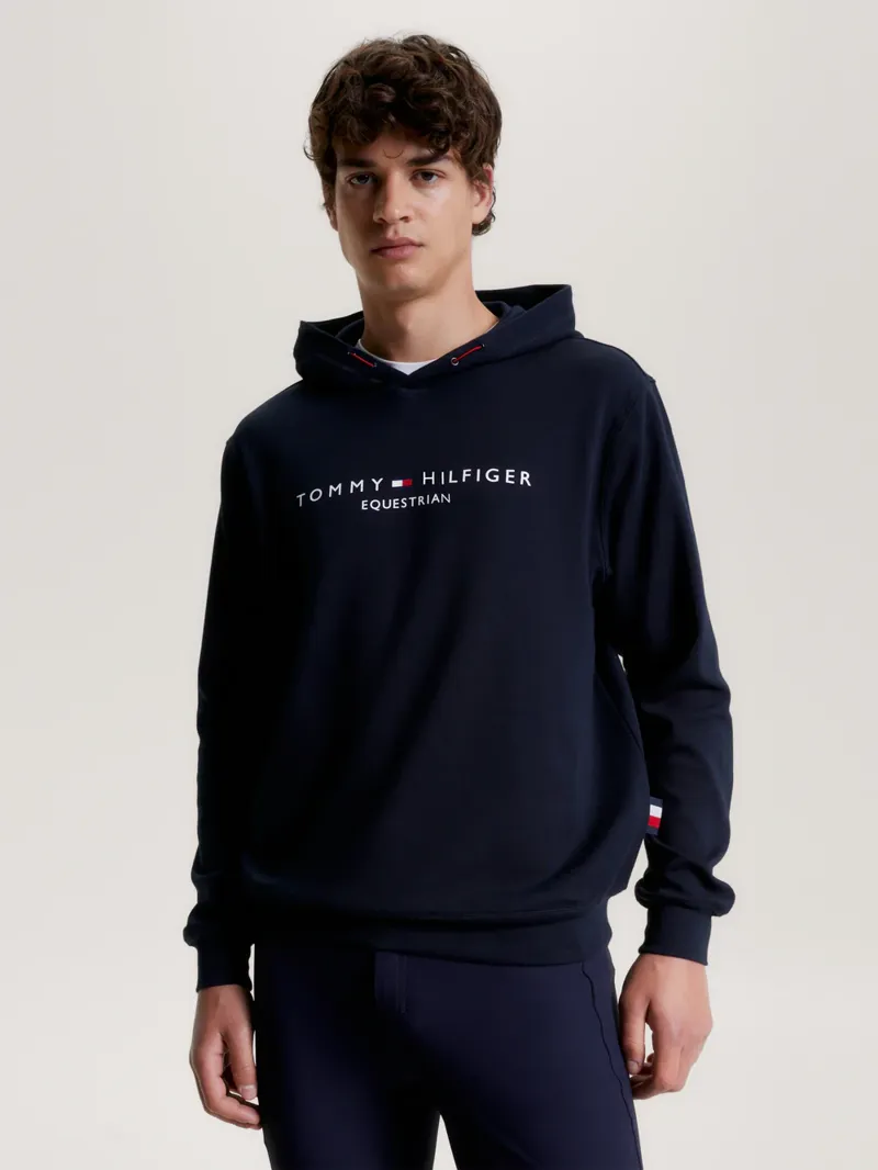 Tommy Hilfiger Unisex Williamsburg Graphic Hoodie Desert Sky-1