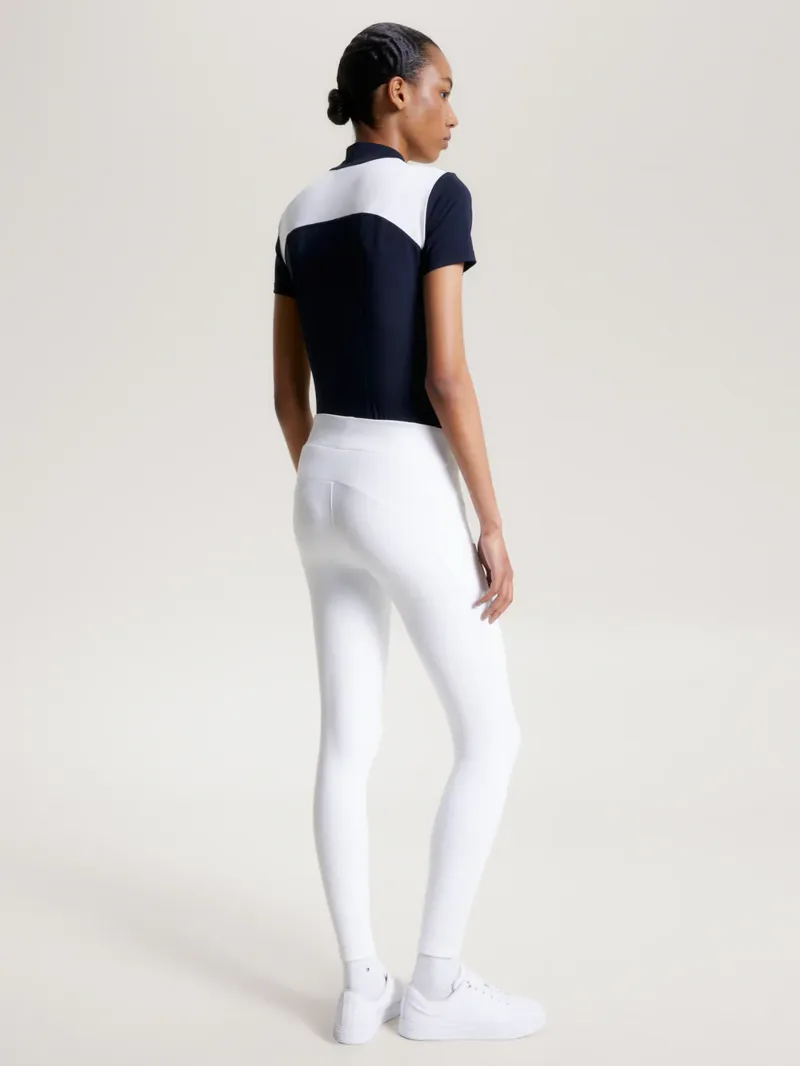 Tommy Hilfiger Elmira All-Year Full Grip Leggings Optic White-1