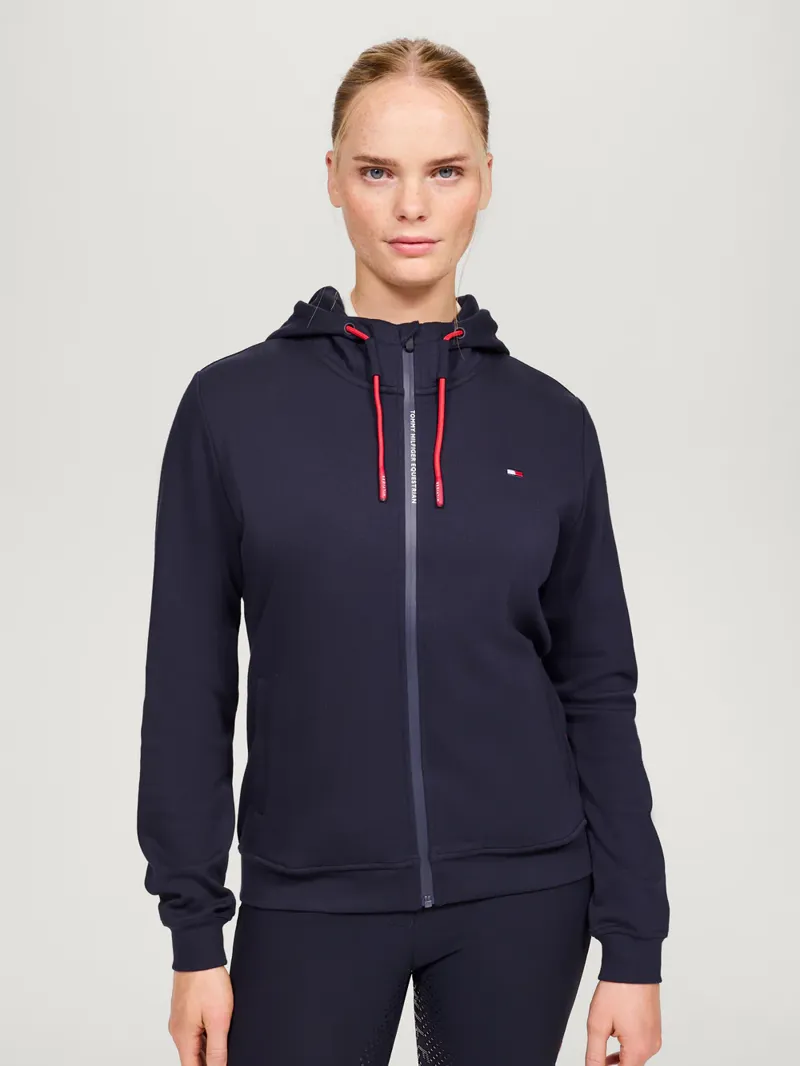 Tommy Hilfiger Kingston Zip Up Hoodie Desert Sky