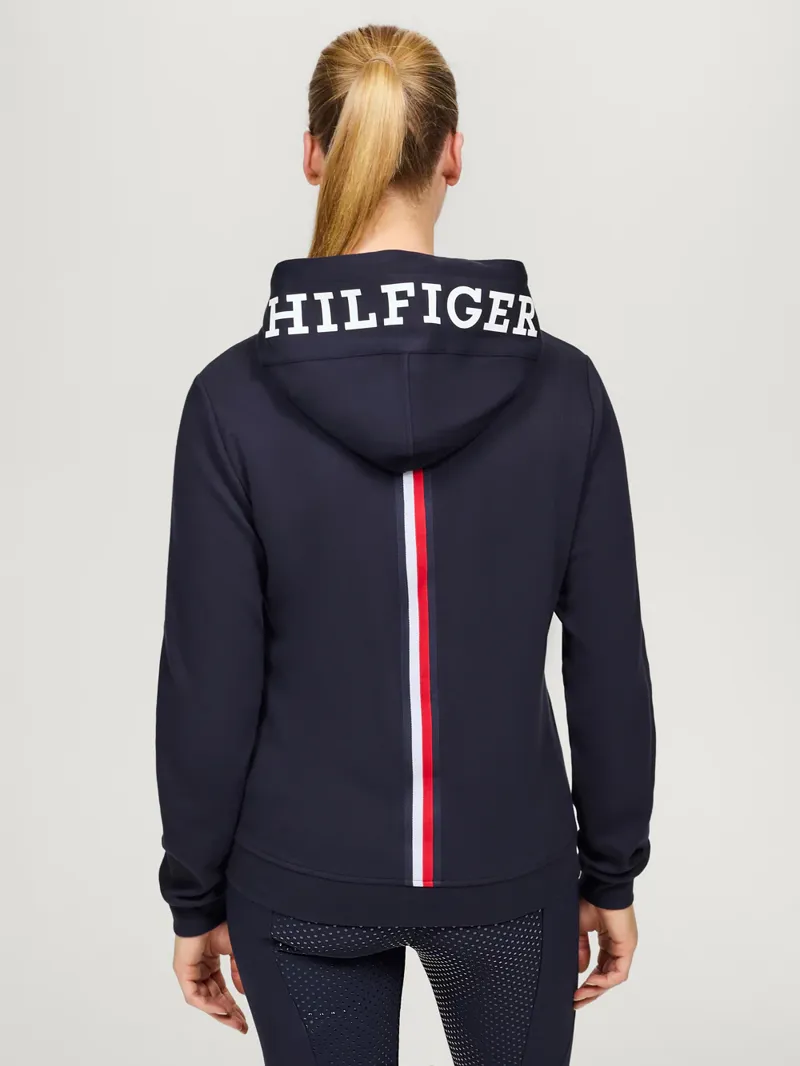 Tommy Hilfiger Kingston Zip Up Hoodie Desert Sky-1