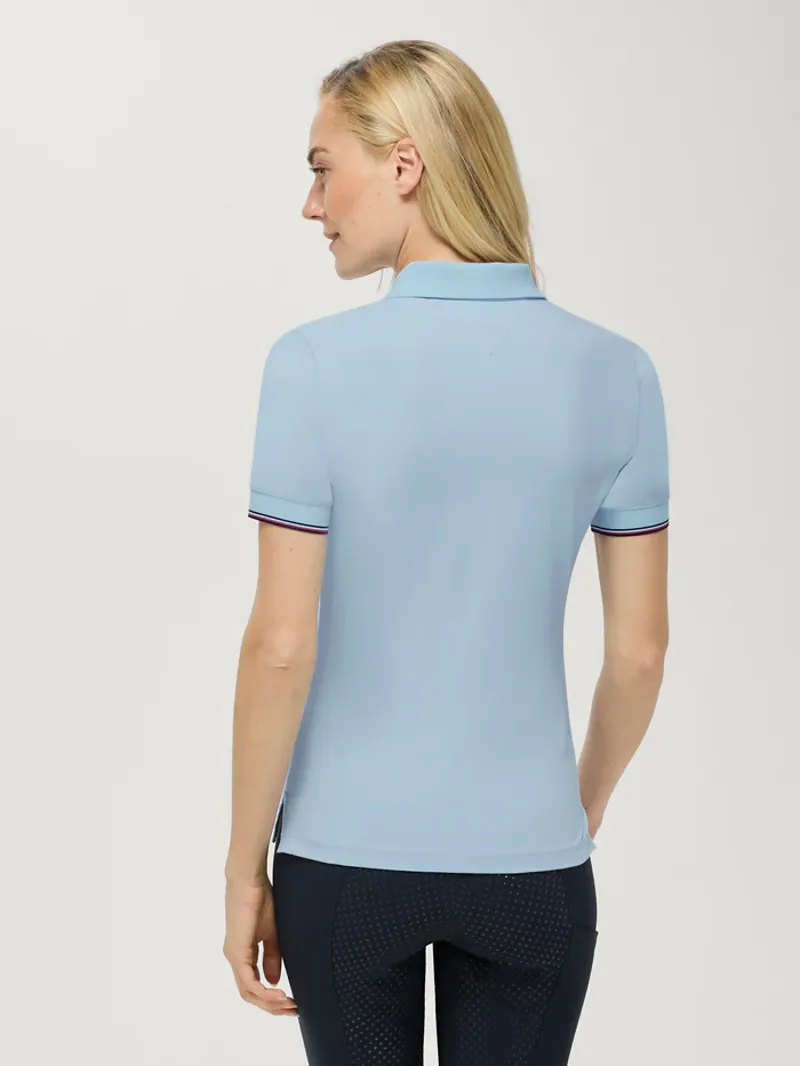 Tommy Hilfiger Anaheim Zip Poloshirt Sweet Blue-2