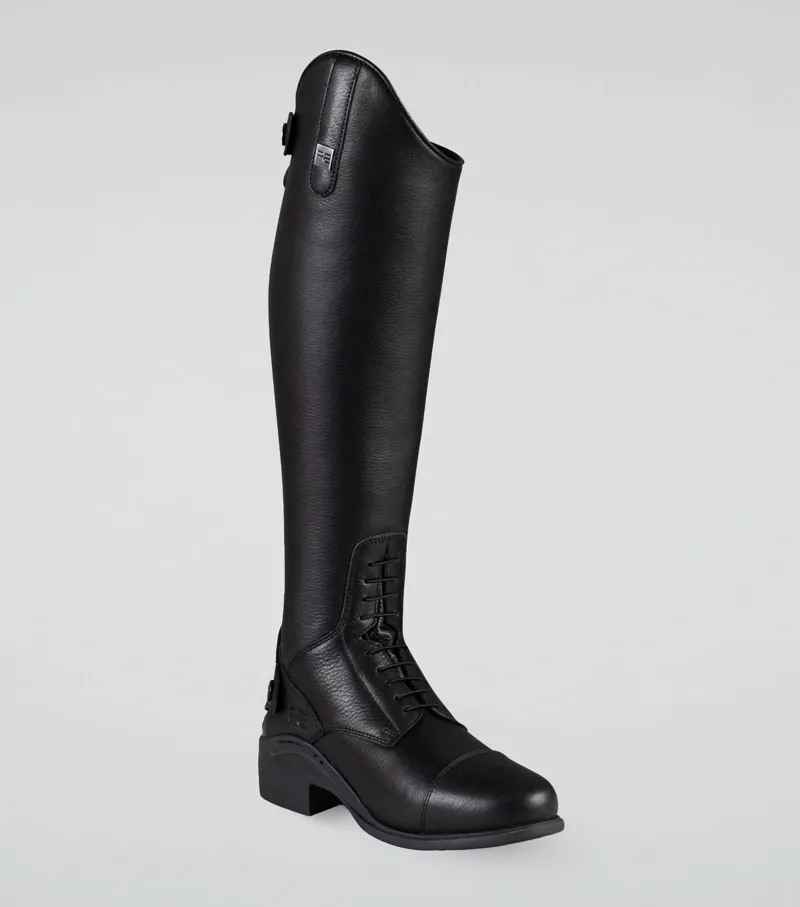 Premier Equine Vallardi Ladies Leather Field Tall Riding Boots Black