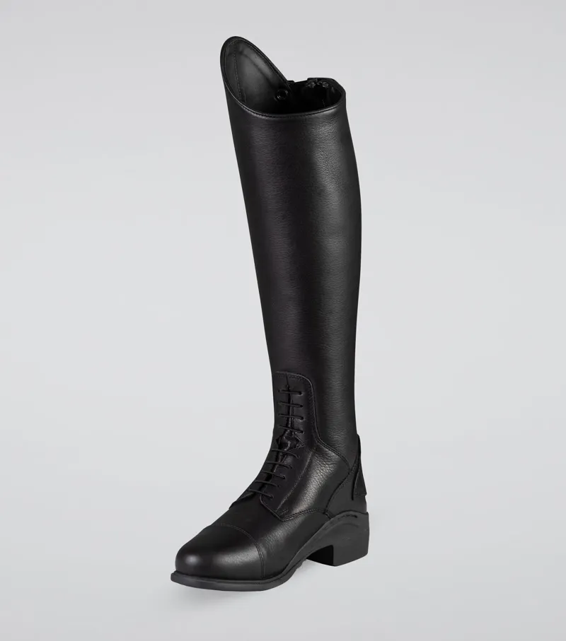 Premier Equine Vallardi Ladies Leather Field Tall Riding Boots Black-1