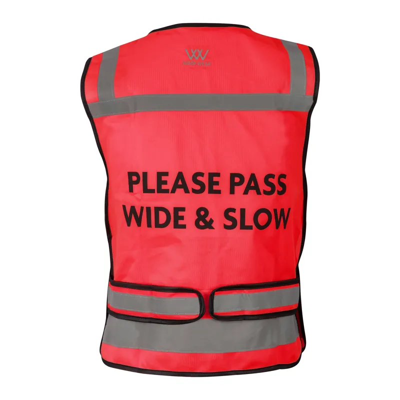 Woofwear Hi Viz Vest Unisex Pink-1