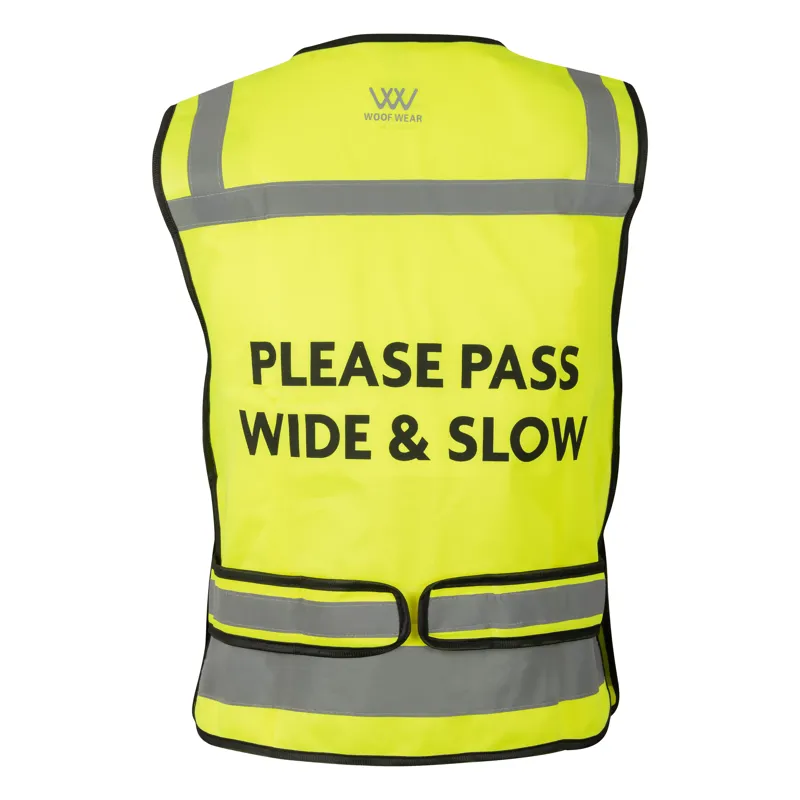 Woofwear Hi Viz Vest Yellow-1