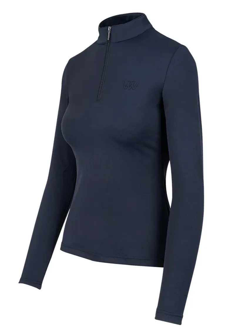 Woofwear Long Sleeve Tech Riding Shirt Navy-1