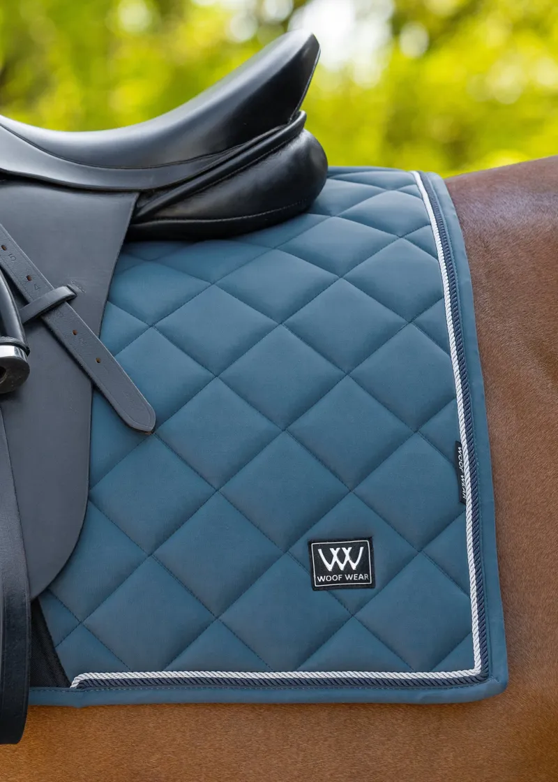 Woofwear Vision Aura Saddle Pad DR Petrol Blue-1