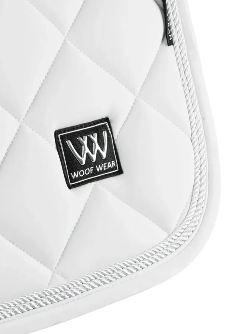 Woof Wear Vision Aura Saddle Pad CC White-1
