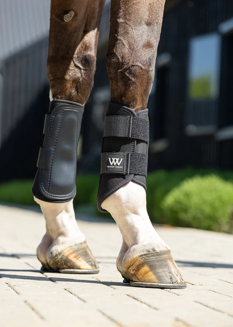 Woofwear Double Lock Brushing Boot - Black-3