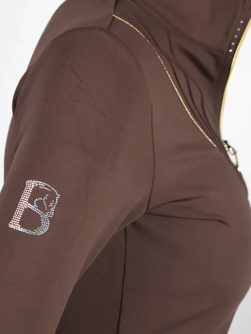 Team Bloomfields Maya Chocolate Pleated Base Layer-3