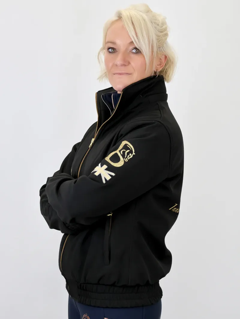 Team Bloomfields Felicity Black Showerproof Jacket-5