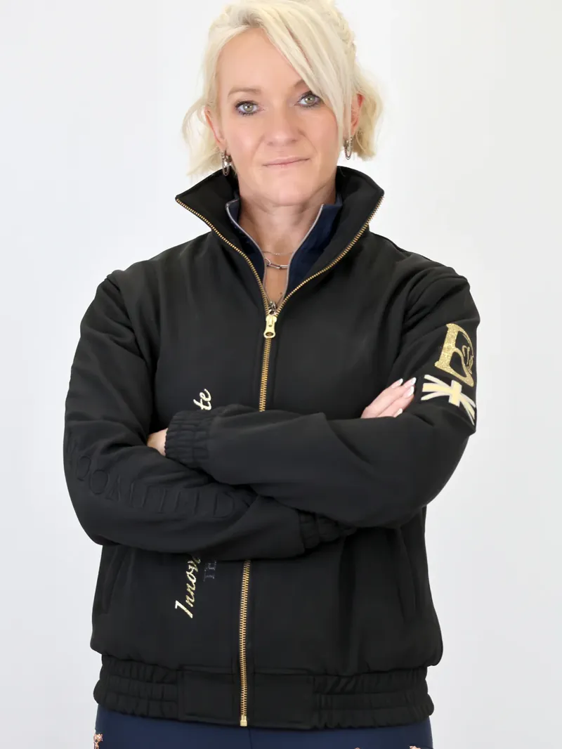 Team Bloomfields Felicity Black Showerproof Jacket-3