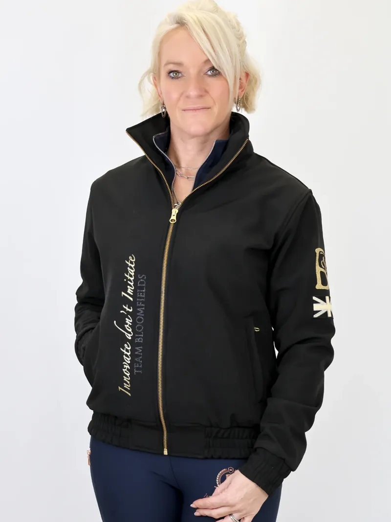 Team Bloomfields Felicity Black Showerproof Jacket-2