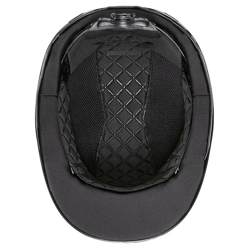 Uvex Exxeed Shiny Black Chrome Riding Helmet-3