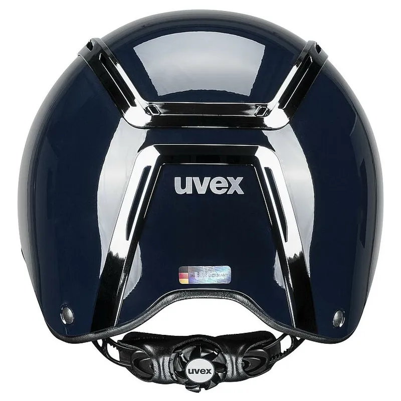 Uvex Exxeed Shiny Navy Riding Helmet-4