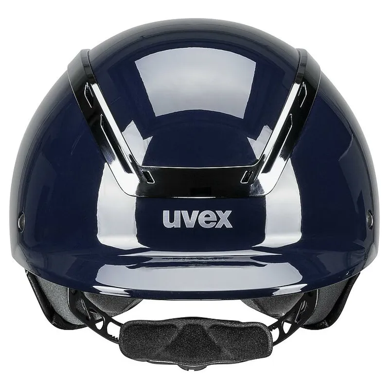 Uvex Exxeed Shiny Navy Riding Helmet-2