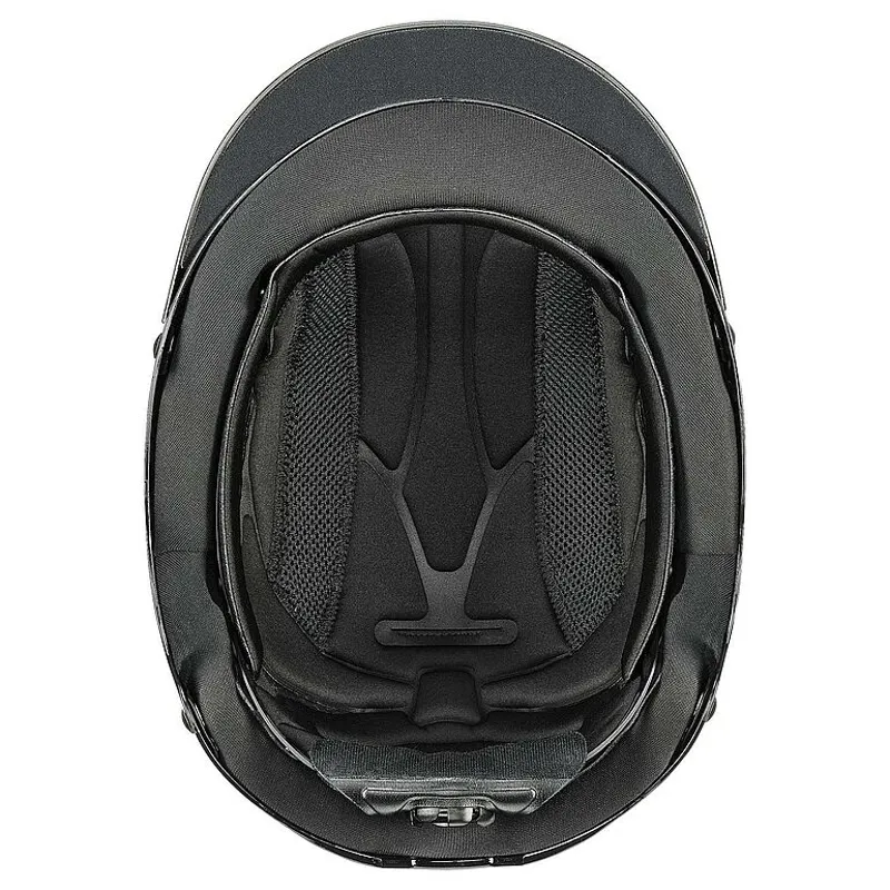Uvex Perfexxion III Shiny Black Riding Helmet-3