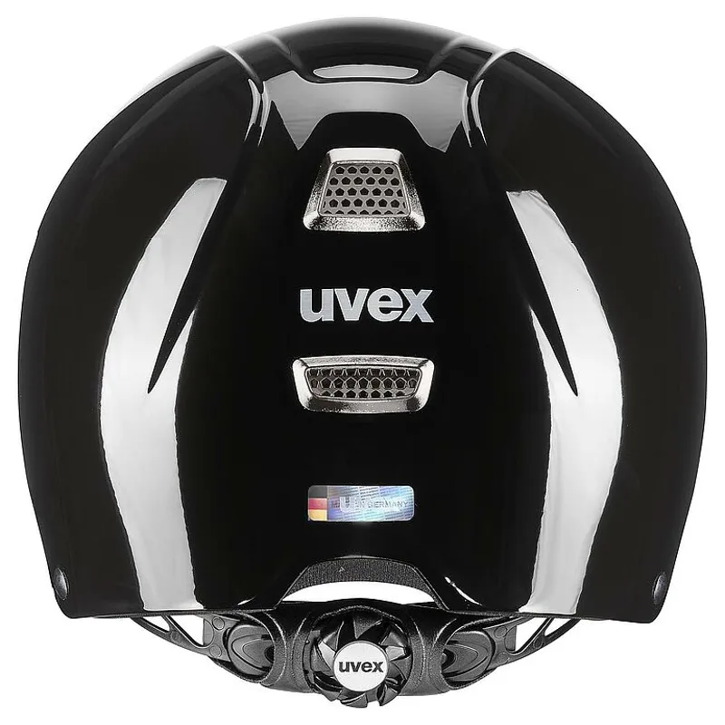 Uvex Perfexxion III Shiny Black Riding Helmet-4