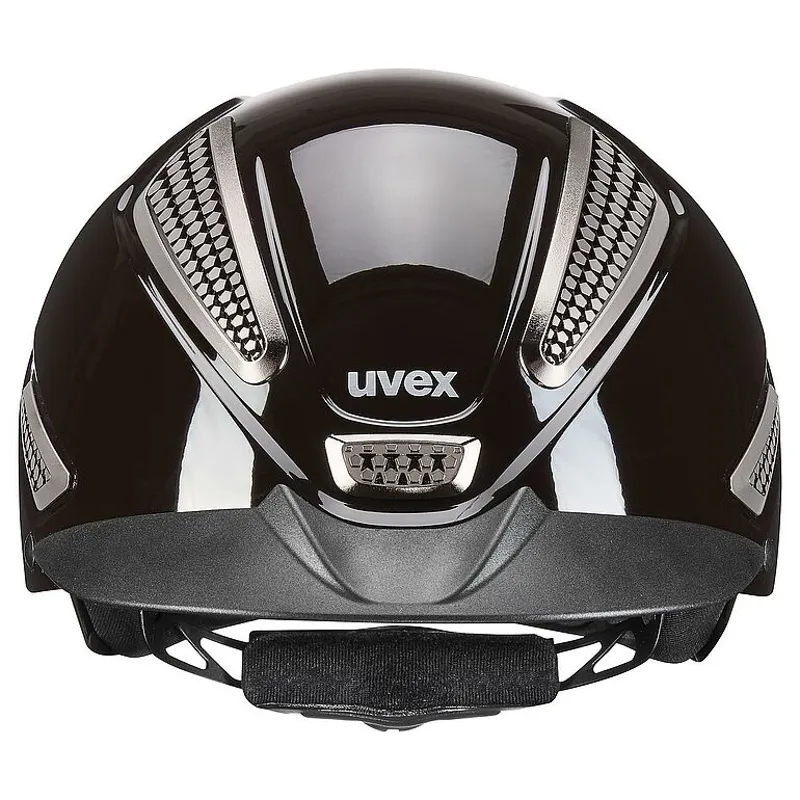 Uvex Perfexxion III Shiny Mocca Riding Helmet-2