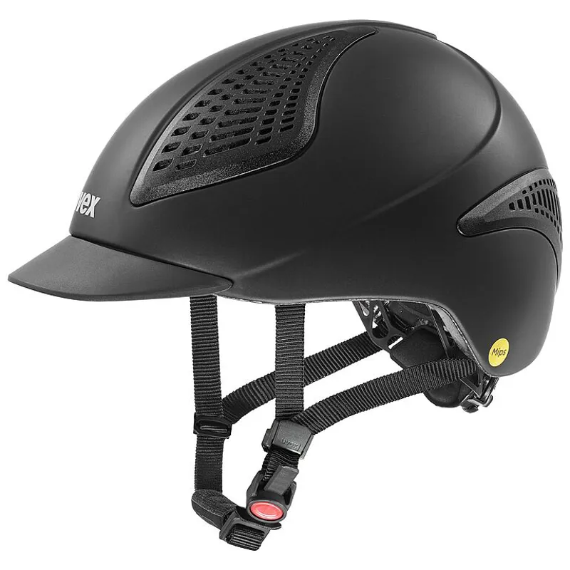 Uvex Exxential III MIPS Riding Helmet Black Matt Lightweight Safety Hat
