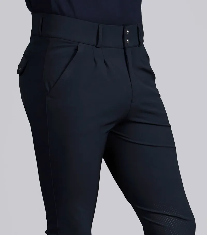 Premier Equine Ludis Men's Gel Knee Riding Breeches Navy-2