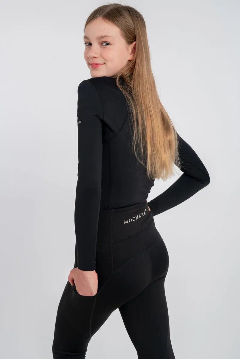 Mochara Technical Base Layer Recycled Black Young Rider-1