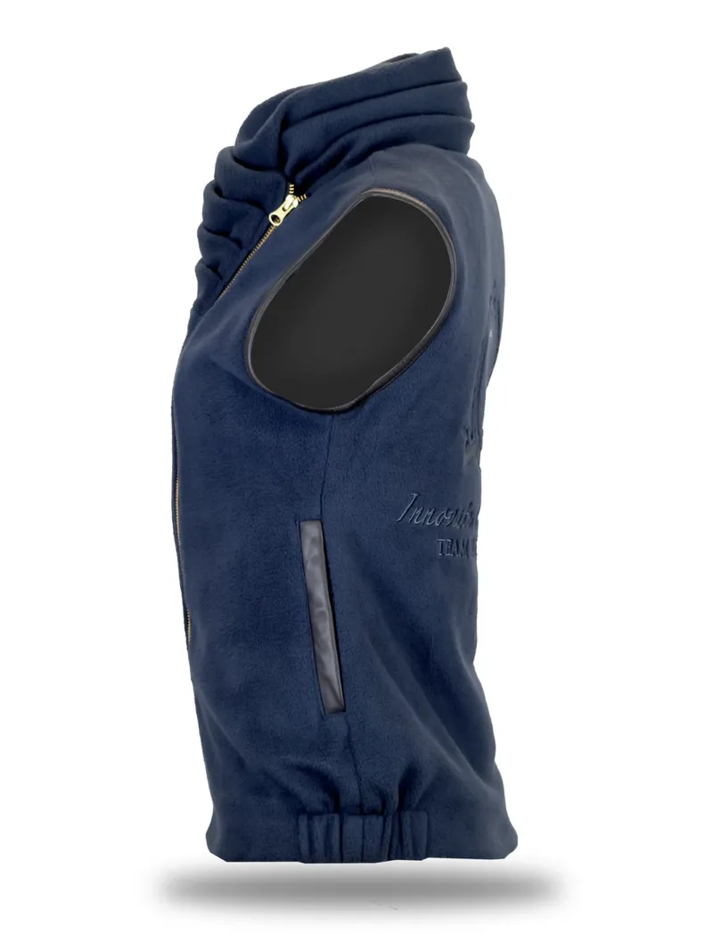 Team Bloomfields Sienna Country Fleece Navy Gilet-1