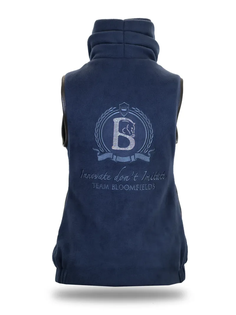 Team Bloomfields Sienna Country Fleece Navy Gilet-2