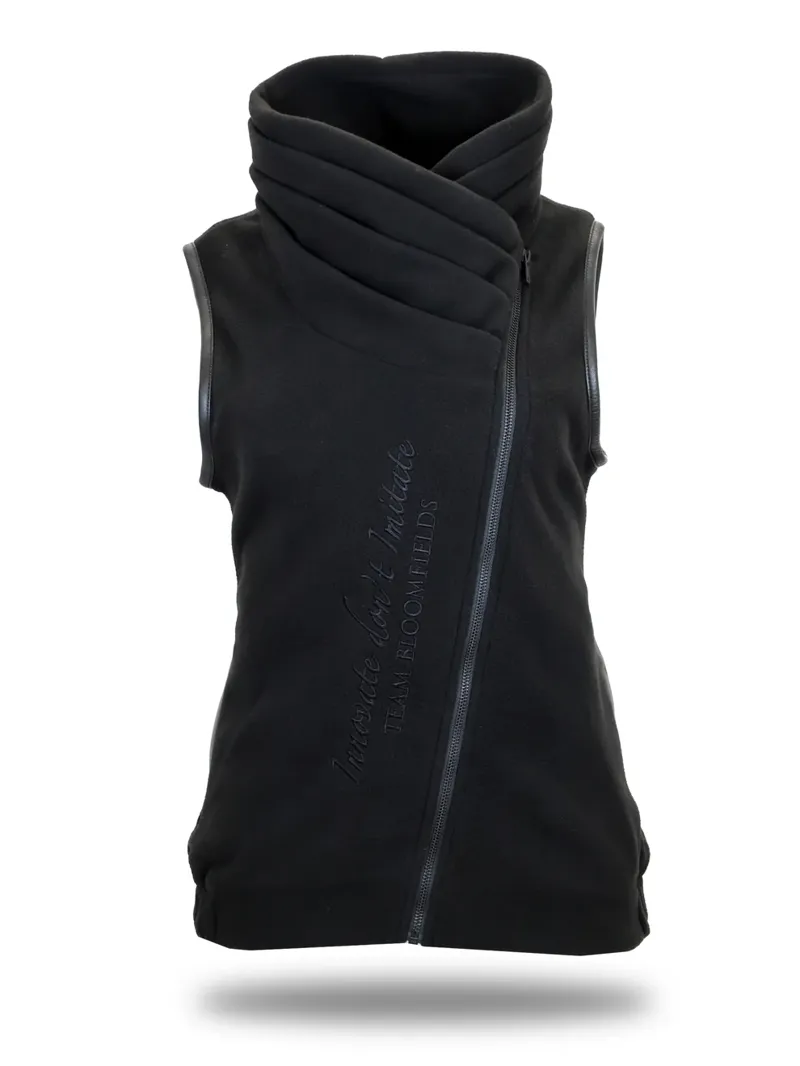 Team Bloomfields Sienna Country Fleece Black Gilet