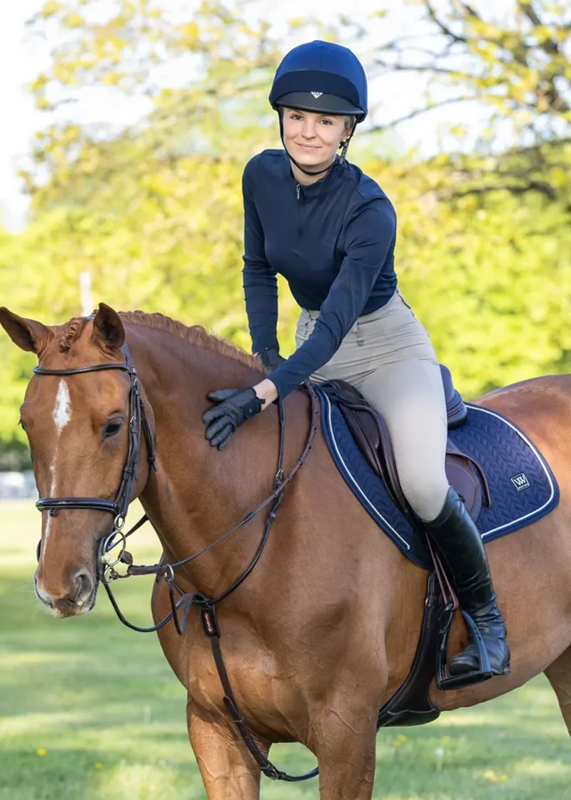 Woofwear Long Sleeve Tech Riding Shirt Navy-3