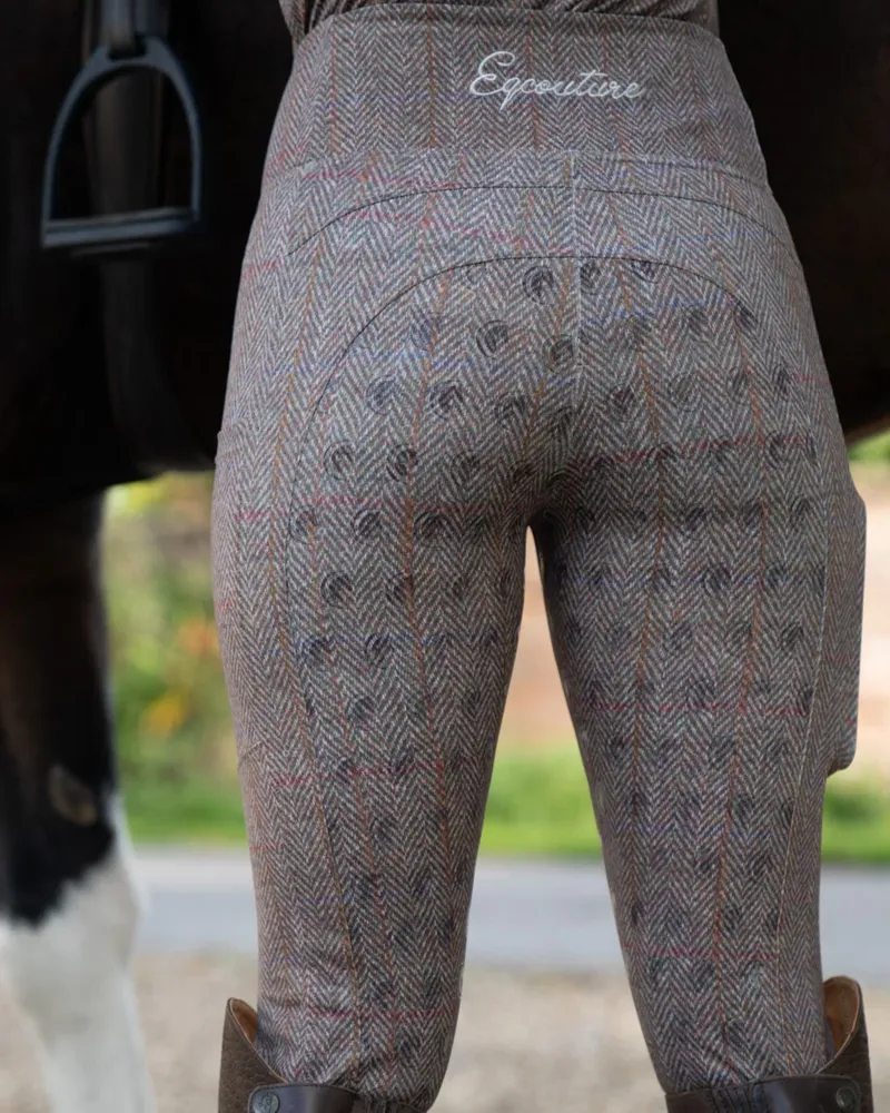 Eqcouture Original Tweed Full Grip Leggings-2