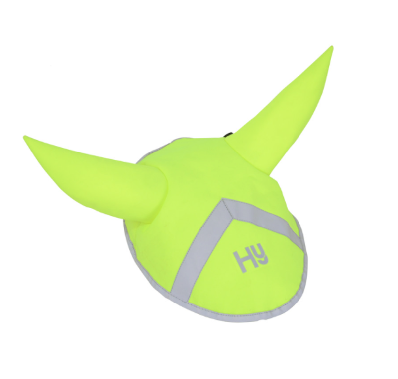 Hy Viz Reflector Ear Bonnet in Yellow